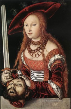 Judith mit DM Haupt Holofernes Renaissance Lucas Cranach der Ältere Ölgemälde